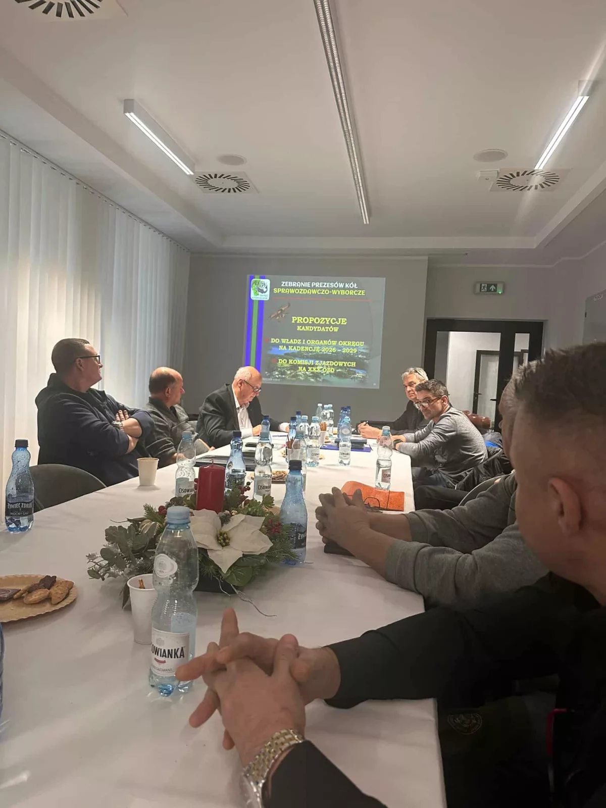 Zebranie sprawozdawczo-wyborcze rejonu Żagańskiego.