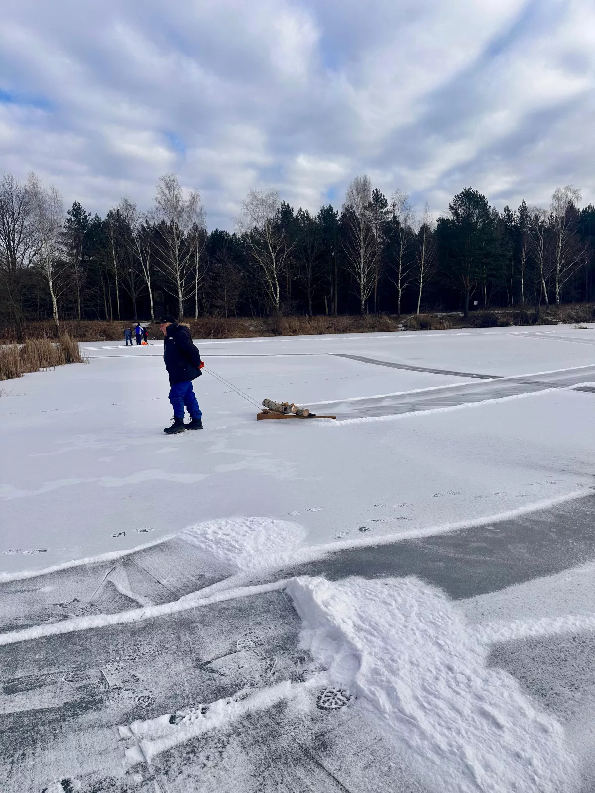 Prace na Łowisku Gryżyce