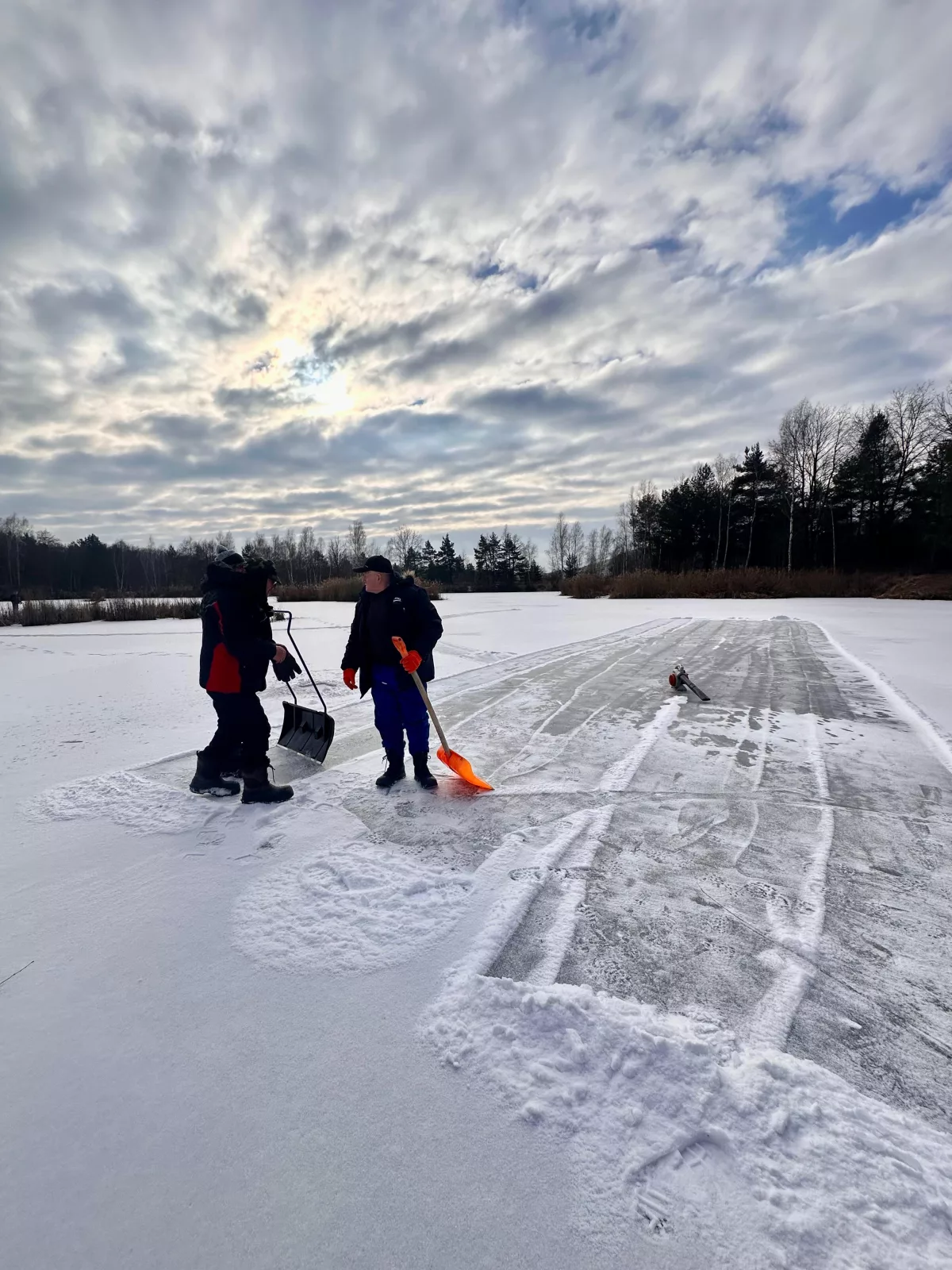 Prace na Łowisku Gryżyce